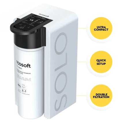 Ecosoft CROSS Solo direct flow reverse osmosis filter - GroAqua