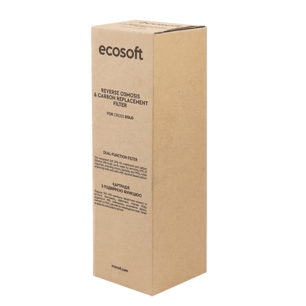 Ecosoft CROSS Solo direct flow reverse osmosis filter - GroAqua