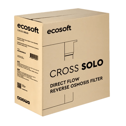 Ecosoft CROSS Solo direct flow reverse osmosis filter - GroAqua