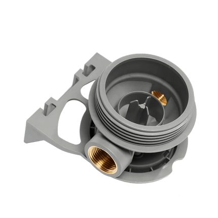 Ecosoft filter housing 10" with 1" Ports - GroAqua