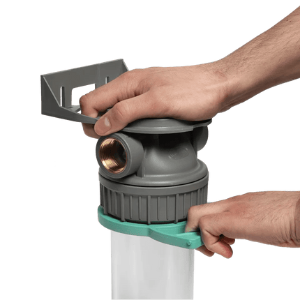 Ecosoft filter housing 10" with 1" Ports - GroAqua