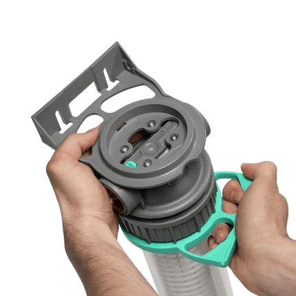 Ecosoft filter housing 10" with 1" Ports - GroAqua