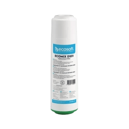 Ecosoft filter with ECOMIX material, 2.5″×10″ - GroAqua