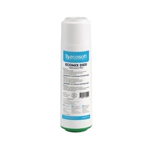 Ecosoft filter with ECOMIX material, 2.5″×10″ - GroAqua