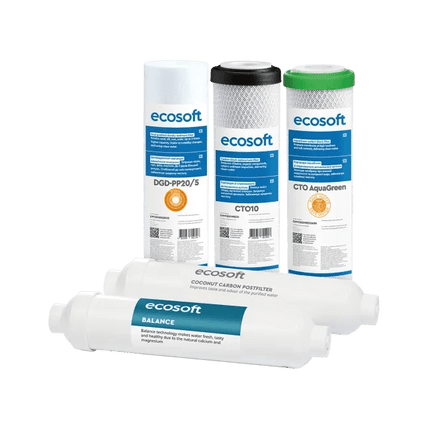 Ecosoft PURE Balance light replacement filter set without membrane - GroAqua