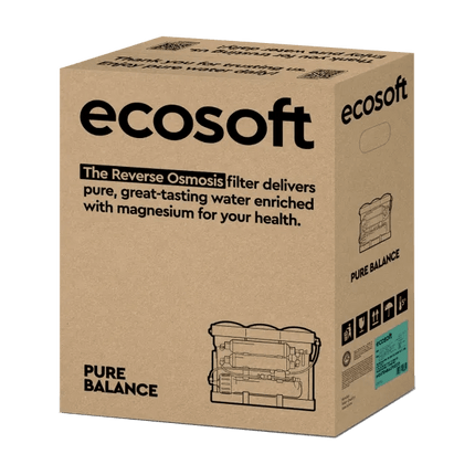Ecosoft PURE Balance reverse osmosis filter - GroAqua