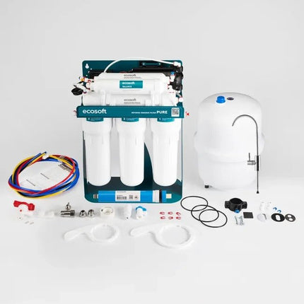Ecosoft PURE Balance reverse osmosis filter with pump - GroAqua