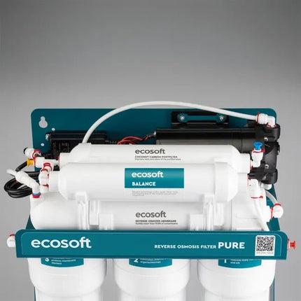 Ecosoft PURE Balance reverse osmosis filter with pump - GroAqua