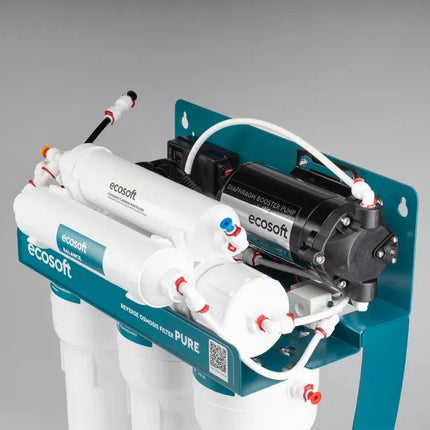 Ecosoft PURE Balance reverse osmosis filter with pump - GroAqua