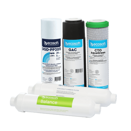 Ecosoft PURE Balance set of 5 replacement filters Filter Set Ecosoft