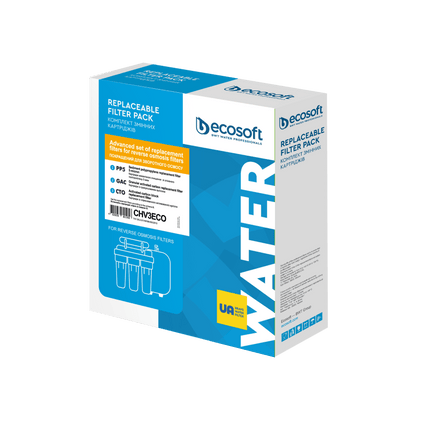 Ecosoft Standard advanced set of 3 replacement filters Filter Set Ecosoft