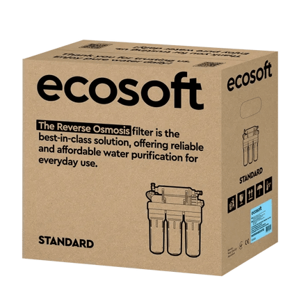 Ecosoft Standard PRO reverse osmosis filter with mineralization - GroAqua
