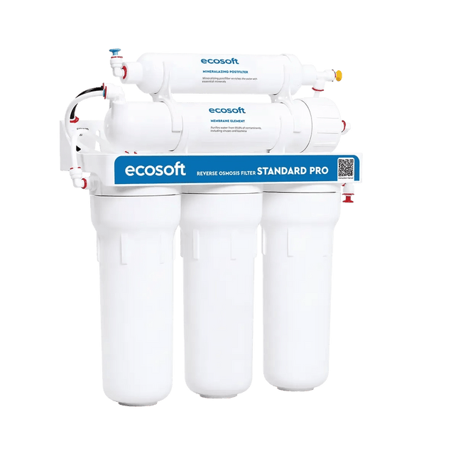 Ecosoft Standard PRO reverse osmosis filter with mineralization - GroAqua