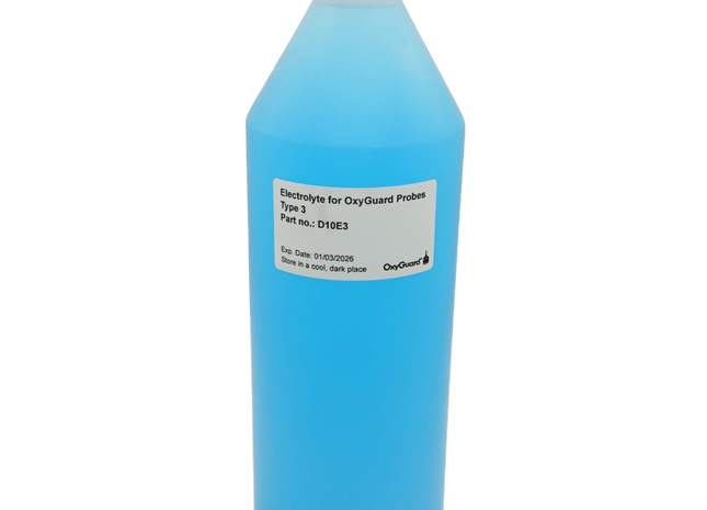 Electrolyte Type 3 for OxyGuard on-line dissolved oxygen sensors 1 Litre Calibration Solution OxyGuard