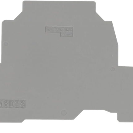Entrelec FEM Series End Cover for Use with DIN Rail Terminal Blocks Accessory Entrelec