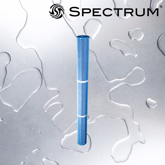 SPECTRUM Antimicrobial Economic Pleat² Polyester Filter 5µm 30" Sediment Cartridge Spectrum