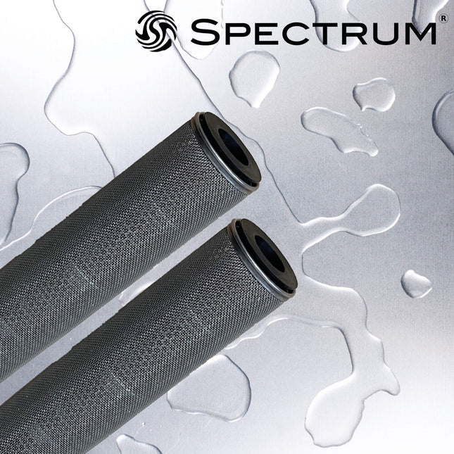 EYS Spectrum Inox Economic Stainless Steel Cylindrical Cartridge Cartridge Filter Spectrum 9 3/4" x 2.5" 5 
