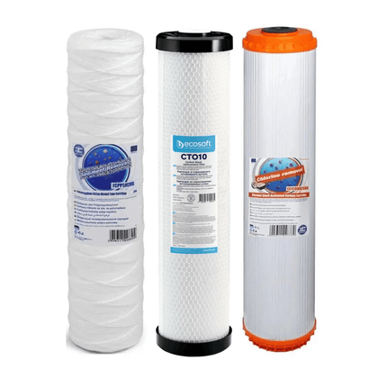 FCPP5M20B CHVCB4520ECO FCCBHD20BB Big Blue 20" replacement cartridges set - GroAqua