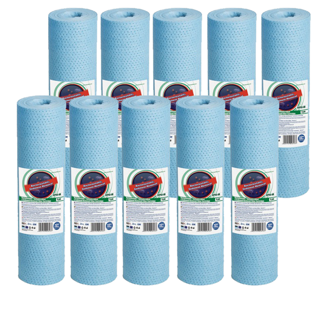 10pk Aquafilter FCPS-AB Polypropylene 10″ BACinix Sediment filter Sediment Cartridge Aquafilter 5 Micron  