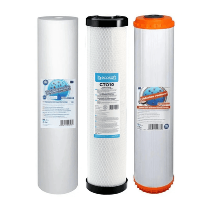 FCPS5M20B CHVCB4520ECO FCCBHD20BB Big Blue 20" replacement cartridges set - GroAqua