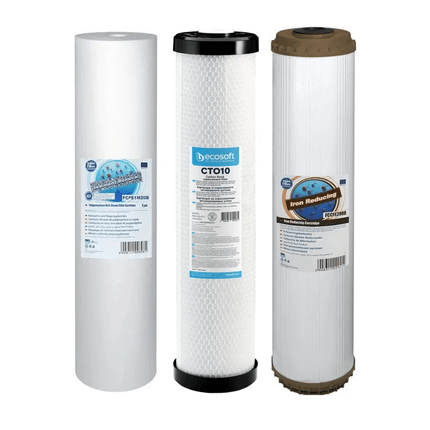 FCPS5M20B CHVCB4520ECO FCCFE20B Big Blue 20" replacement cartridges set - GroAqua