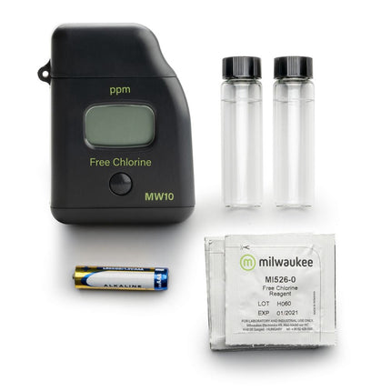 Milwaukee MW10 Digital Free Chlorine Tester Pocket Tester Milwaukee