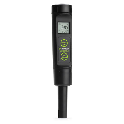 Milwaukee MW803 MAX Waterproof Low Range 4-in-1 pH / EC / TDS/Temp Tester with Replaceable Probe Handheld Meter Milwaukee