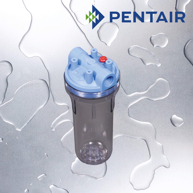 PENTAIR NO10 3G Clear Housing 3/4'' MB with Pressure Release Filter Housing Pentair   