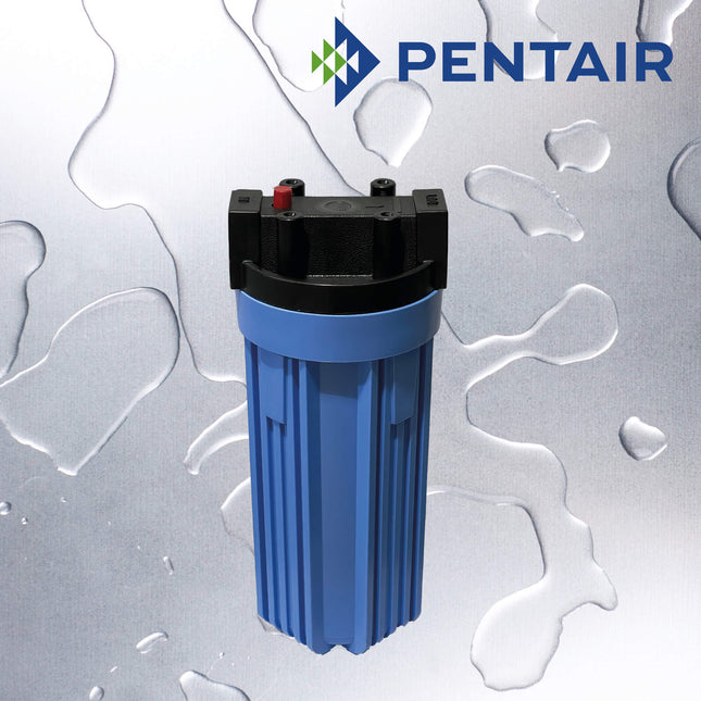 Pentair 10" Blue Housing 1" MB With Pressure Release Filter Housing Pentair   