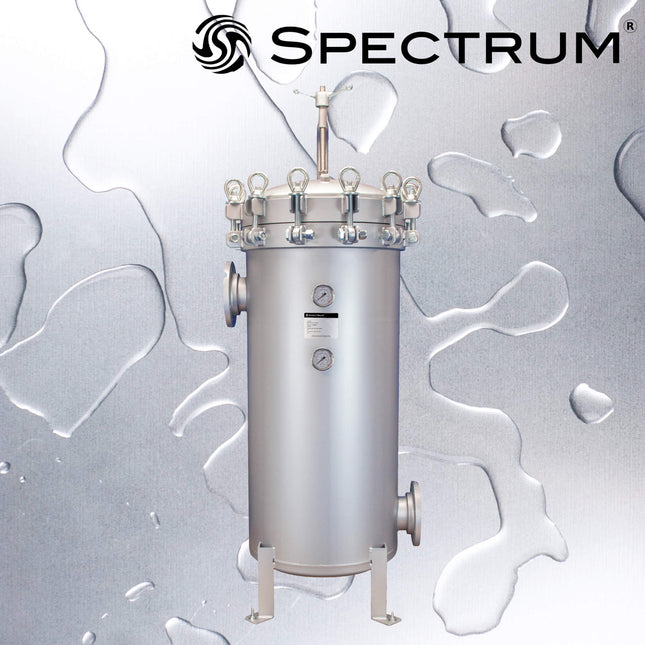 SPECTRUM INOX Bag Housing 3 X Size 2 4" DN100 Bag Filter Housing Spectrum   