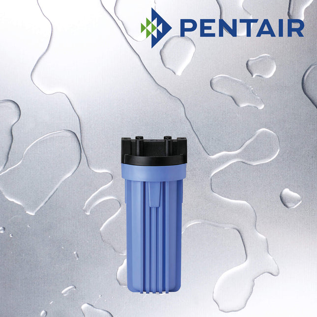 Pentair 10" Blue Housing 1" MB Without Pressure Release 1501031 Filter Housing Pentair