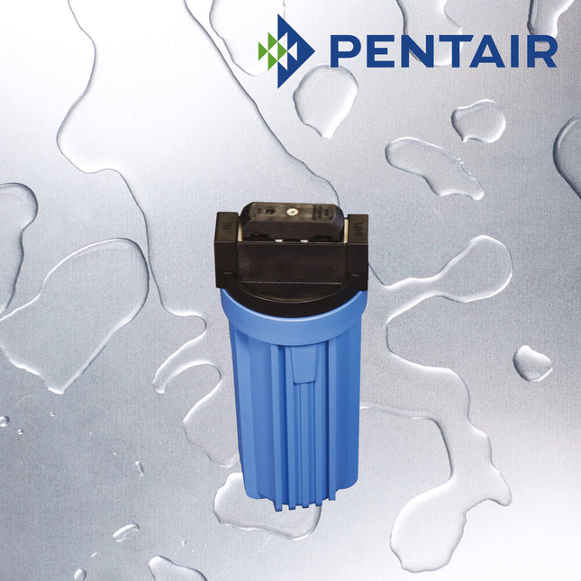 PENTAIR 10" Blue Housing 3/4" VIH with Pressure Release Filter Housing Pentair