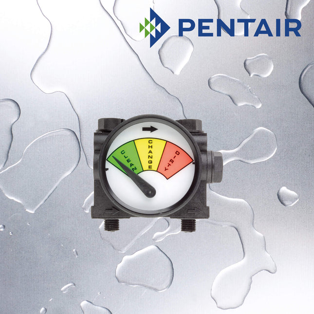 PENTAIR 2 Colour Gauge for 3G Housing Filter Housing Accessory Pentair
