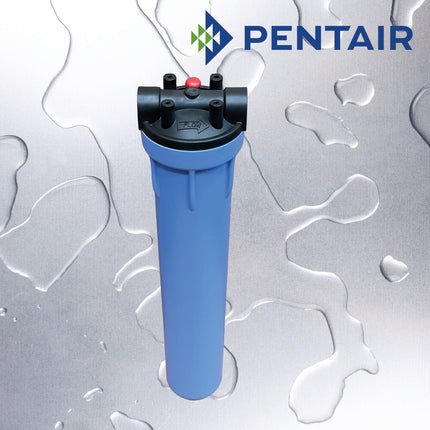 PENTAIR 20" 3G Blue Housing 3/4'' MB with Pressure Release Filter Housing Pentair