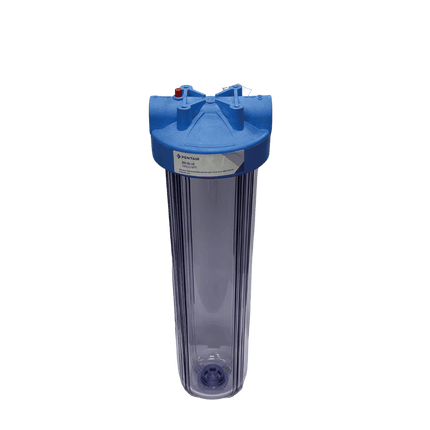 Pentair Big Blue 20" Clear Housing 1" NPT - GroAqua