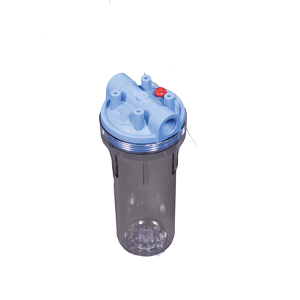 PENTAIR NO10 3G Clear Housing 3/4'' MB with Pressure Release Filter Housing Pentair
