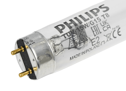 Philips G15T8 GERMICIDAL 18 inch 15W T8 UVC UV Lamp Philips