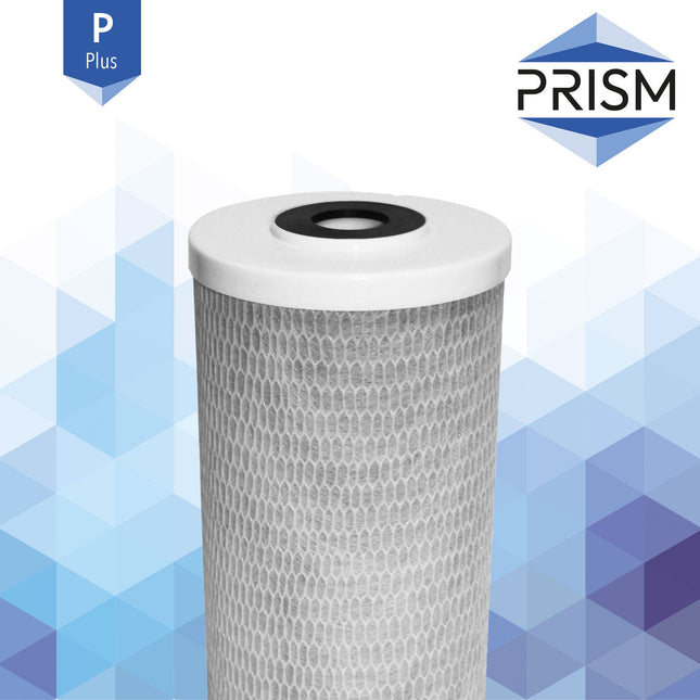 Prism Plus Carbon Block, 5 Micron 10" Large Diameter Carbon Cartridge Prism