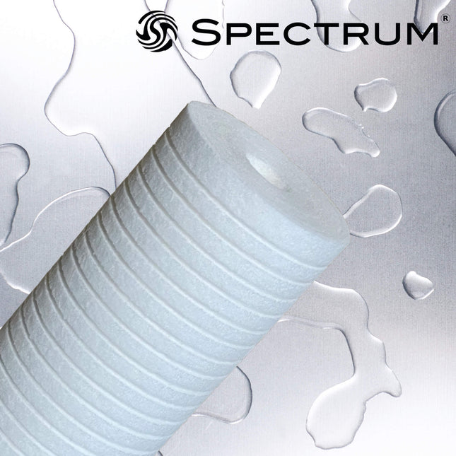 SPECTRUM Premier Spun Bonded TruDepth Filter  20" Cartridge Filter Spectrum 10  