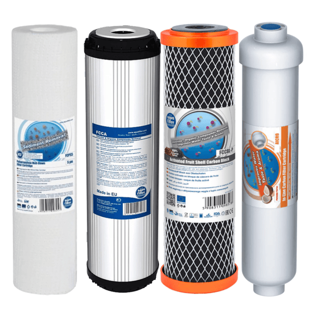 Replacement Filters for 5 Stage Reverse Osmosis - GroAqua