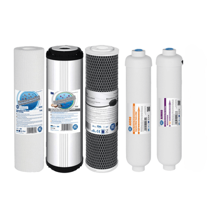 Replacement Filters for 6 Stage Reverse Osmosis Residential RO Filters Aquafilter