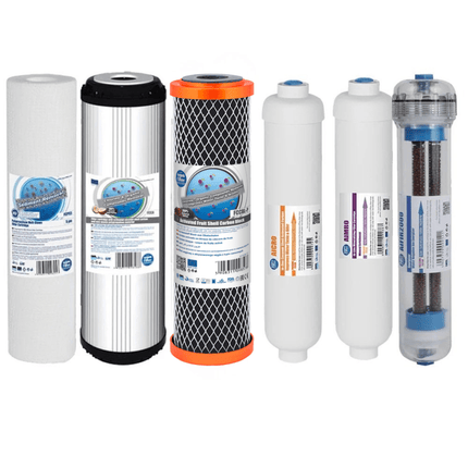 Replacement Filters for 7 Stage Reverse Osmosis - GroAqua