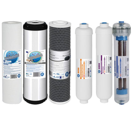 Replacement Filters for 7 Stage Reverse Osmosis Residential RO Filters Aquafilter