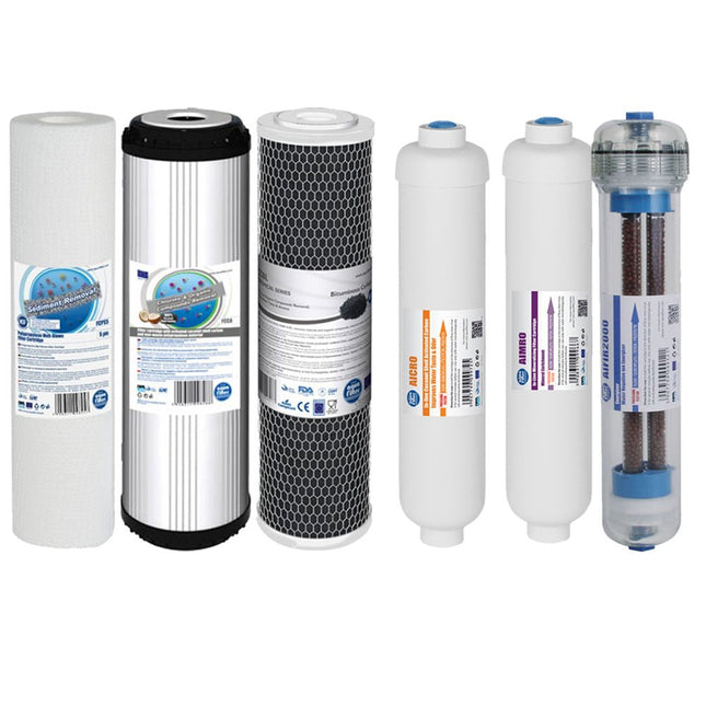 Replacement Filters for 7 Stage Reverse Osmosis Residential RO Filters Aquafilter