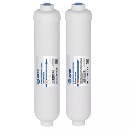 2x Aquafilter In-Line External 5 Micron Sediment Removal Water Filter AIPRO