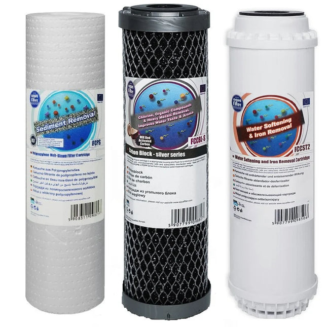 Aquafilter FCPS5 FCCBL-S FCCST2 replacement cartridges set Filter Set Aquafilter   