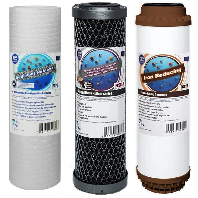 Aquafilter FCPS5 FCCBL-S FCCFE replacement cartridges set Filter Set Aquafilter   