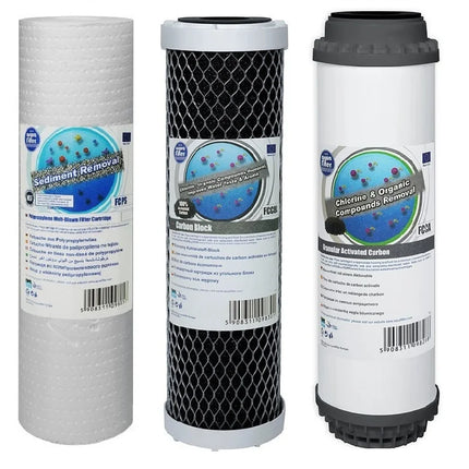 Aquafilter FCPS5 FCCBL FCCA replacement cartridges set Filter Set Aquafilter   