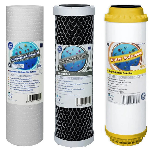 Aquafilter FCPS5 FCCBL FCCST replacement cartridges set Filter Set Aquafilter   