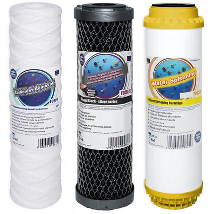Aquafilter FCPP5 FCCBL-S FCCST replacement cartridges set Filter Set Aquafilter   